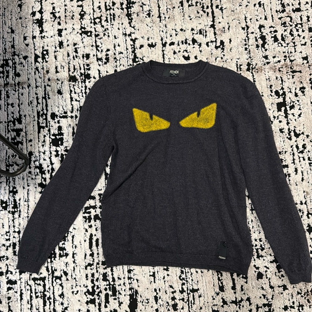 Fendi Monster Eyes Sweater